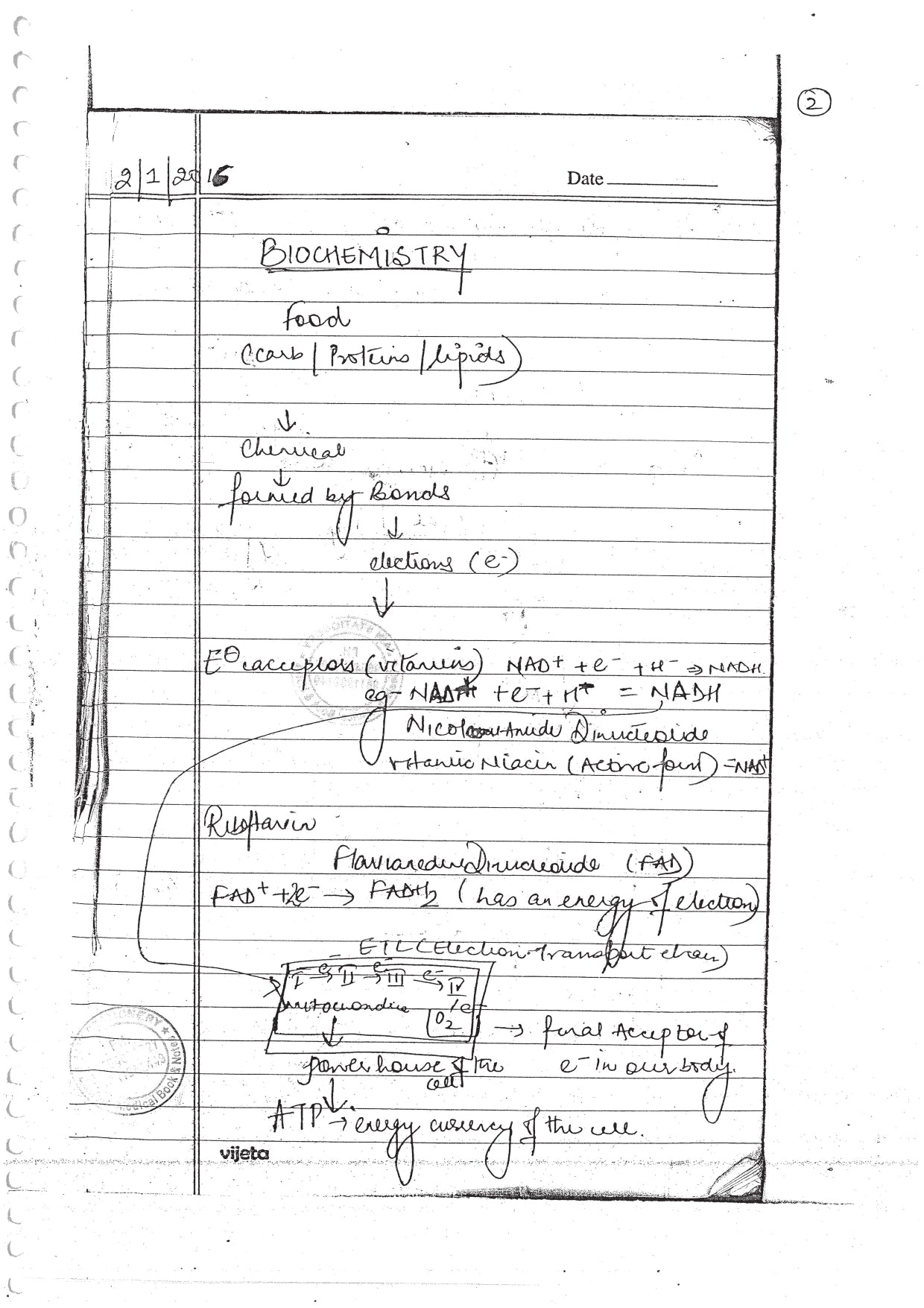 BIOCHEMISTRY - BDS Dental Notes