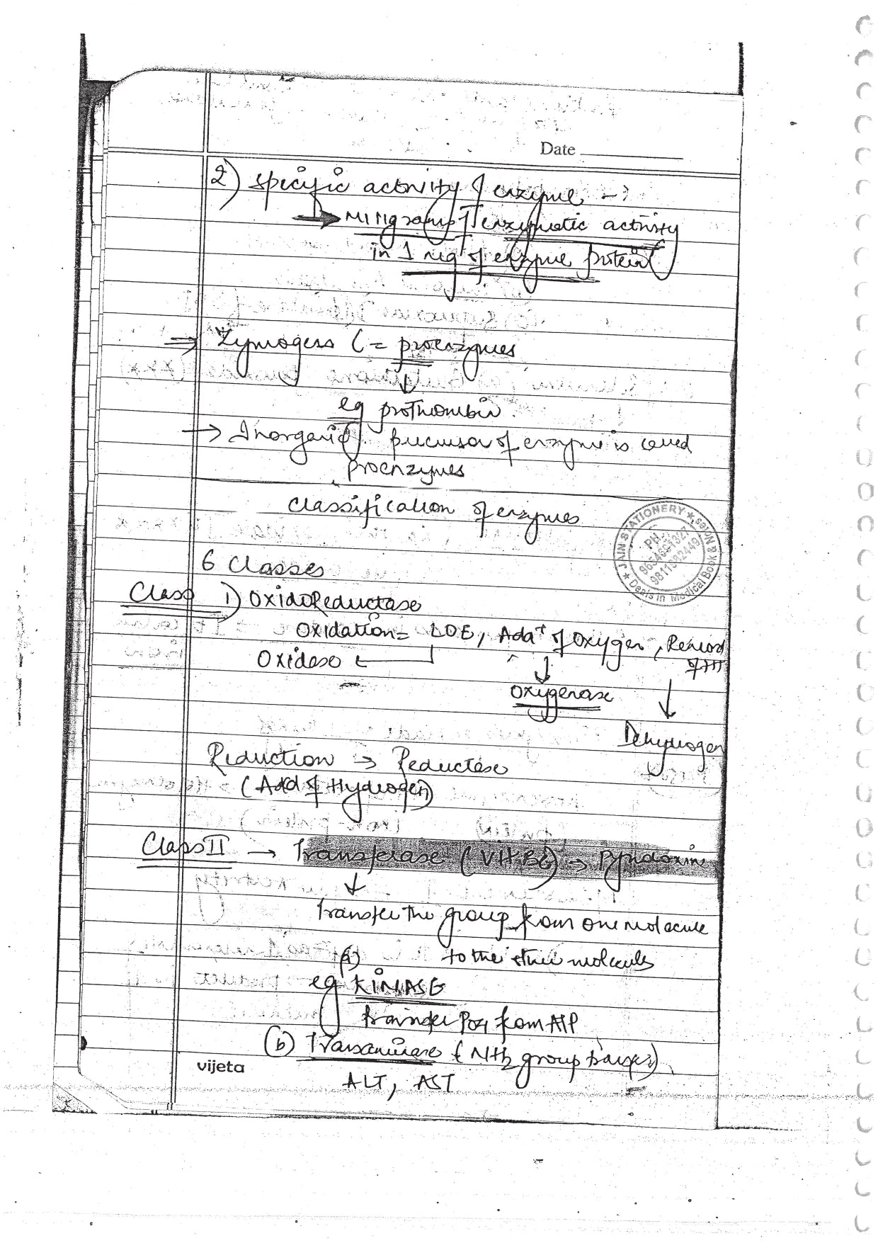 BIOCHEMISTRY - BDS Dental Notes