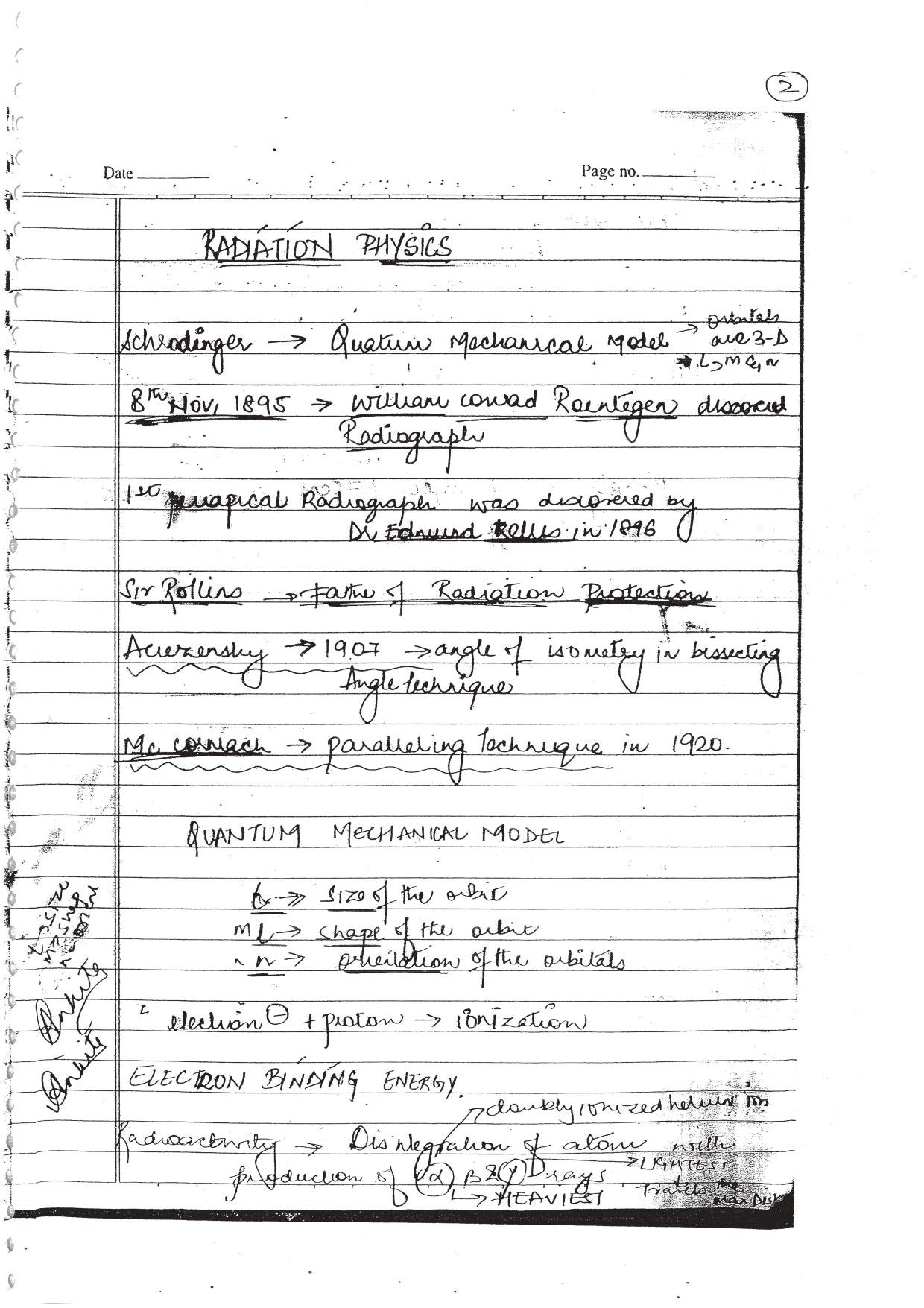 ORAL MEDICINE / RADIO / PATHOLOGY - BDS Dental Notes