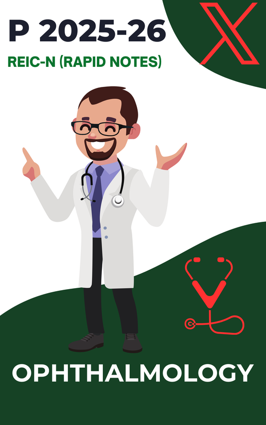 OPHTHALMOLOGY - REIG-N - Rapid Revision Notes