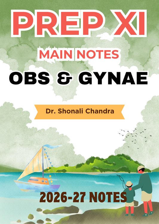 OBS AND GYNE - Prep XI Notes 2026