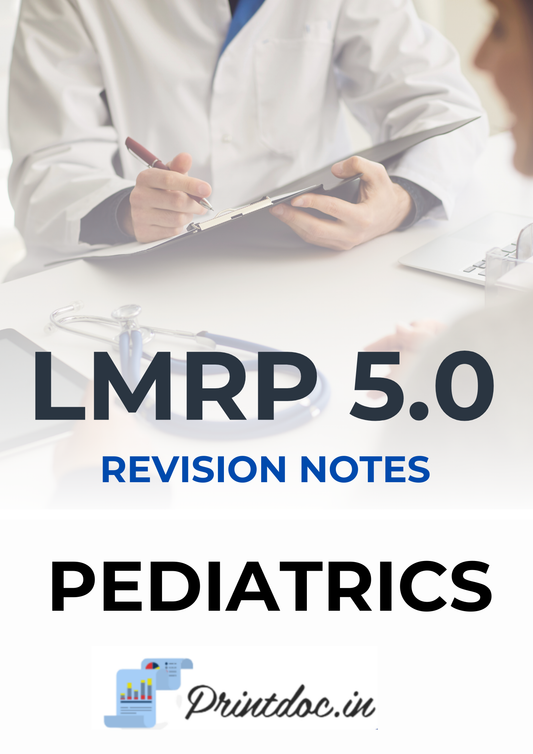 LMRP 5.0 RR - PEDIATRICS