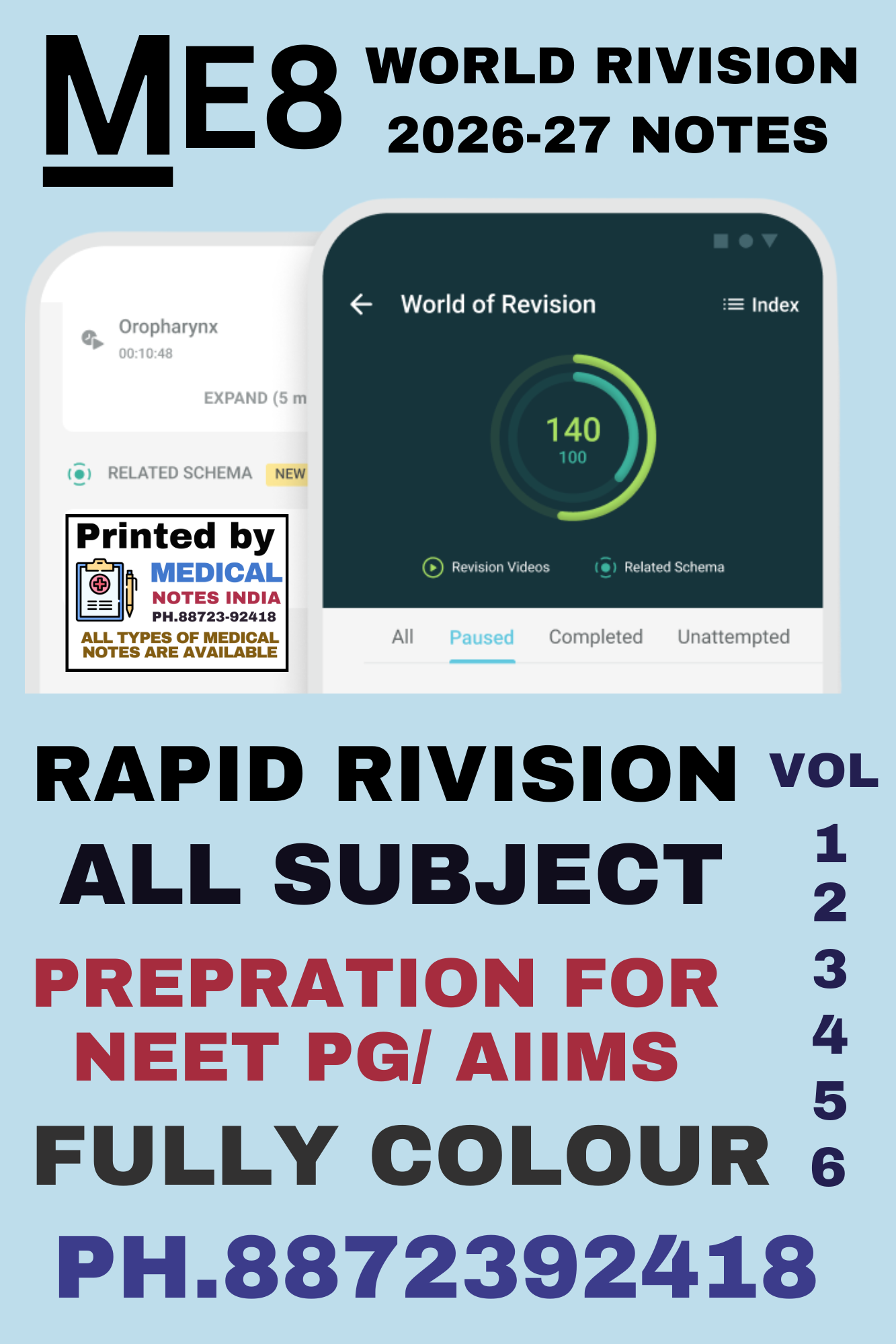 M WORLD REVISION 2026 - 2027 NOTES
