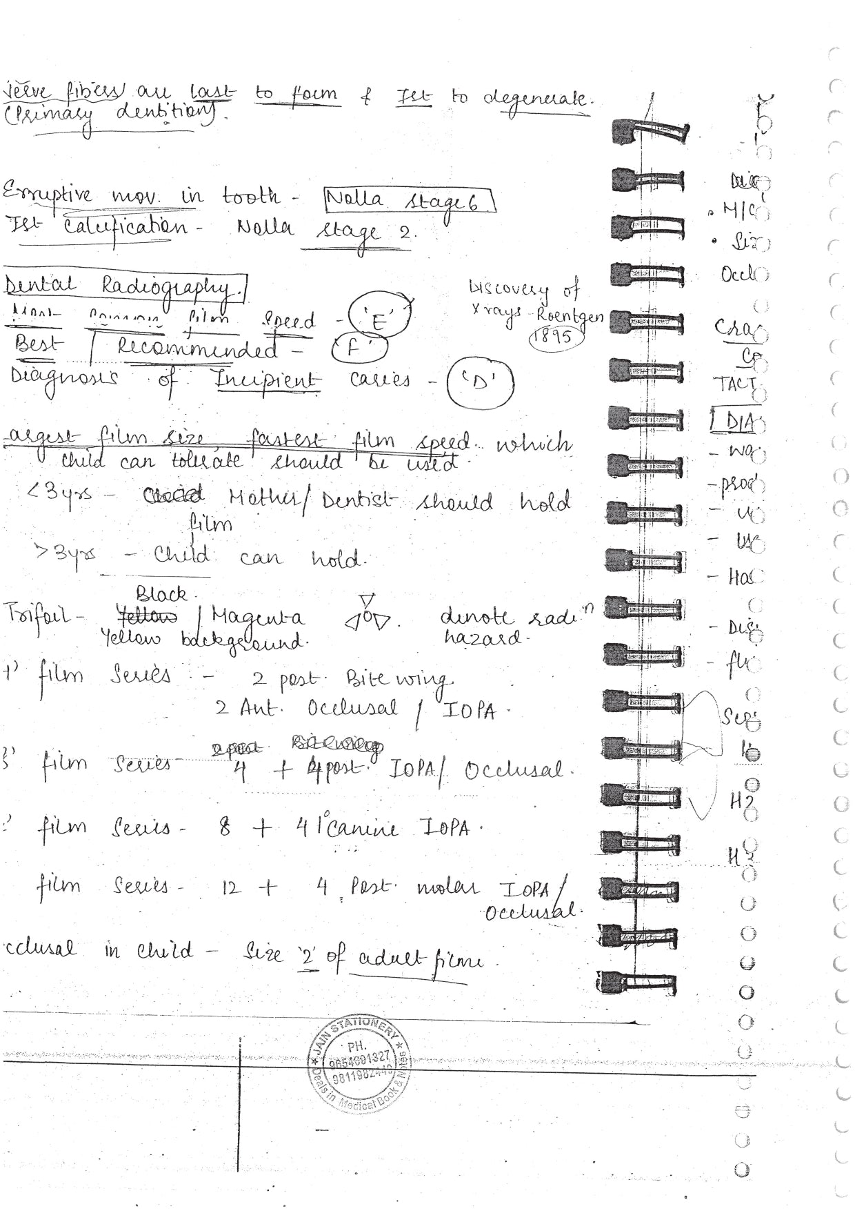 PRODODONTICS - BDS Dental Notes