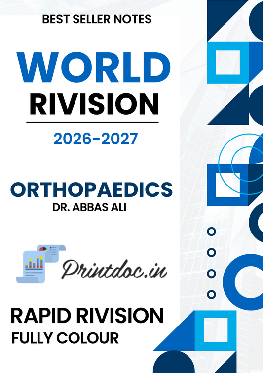 ORTHOPAEDICS - World of Revision Notes