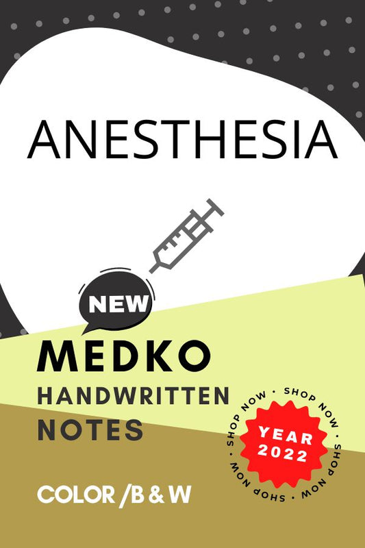 Medko - ANESTHESIA