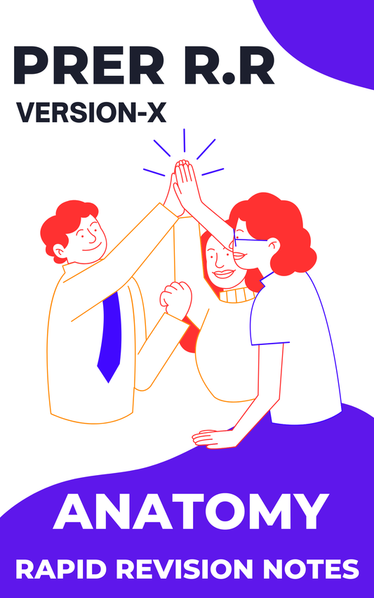 ANATOMY - PREP VERSION-X - Rapid Revision Notes