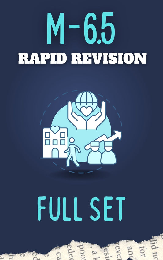 M.6.5 Rapid Revision - Full Set Notes