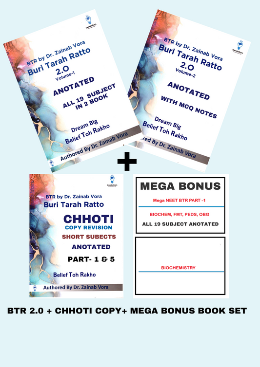 BTR Offically Anotated - Chhoti Copy - Mega Bonus By Dr. Zainab Vora