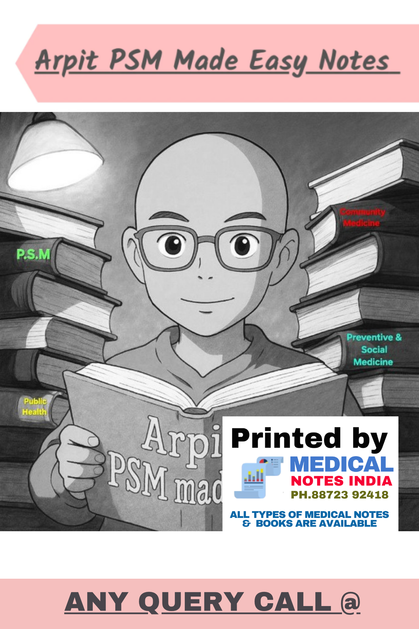 Arpit's PSM Made Easy Notes for Neet PG by Dr. Arpit (New Offer)