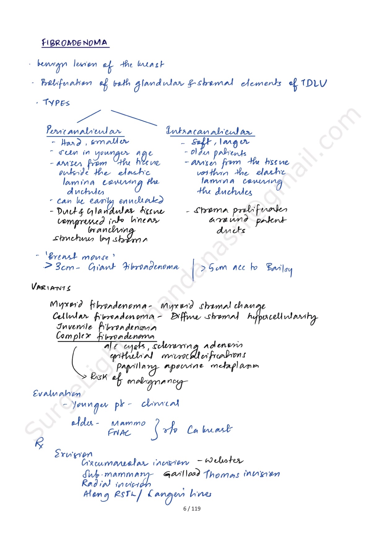 BREAST ANATOMY - Surgery Notes GMC