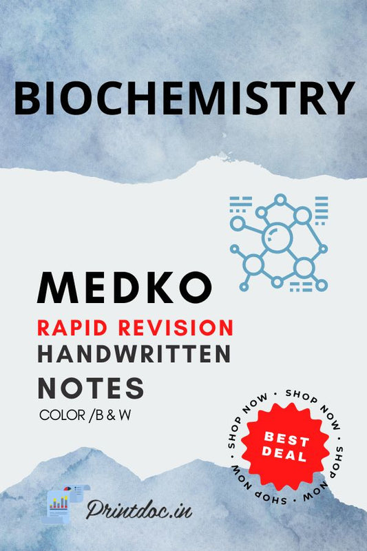 Medko Rapid Revision - BIOCHEMISTRY