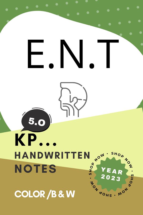 KP 5.0 Rapid Revision - E.N.T