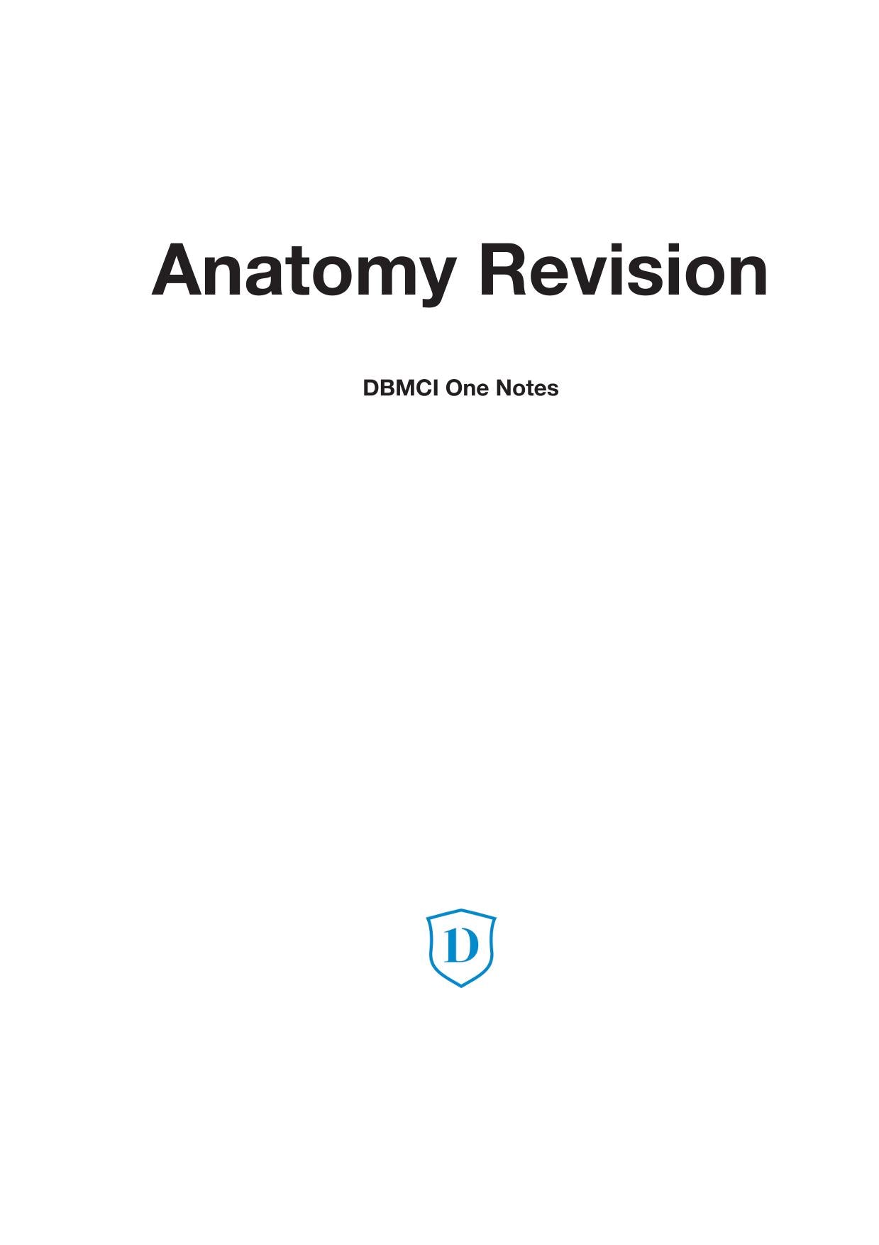 DBMCI One Revision Notes in 6 Volumes fully Colour