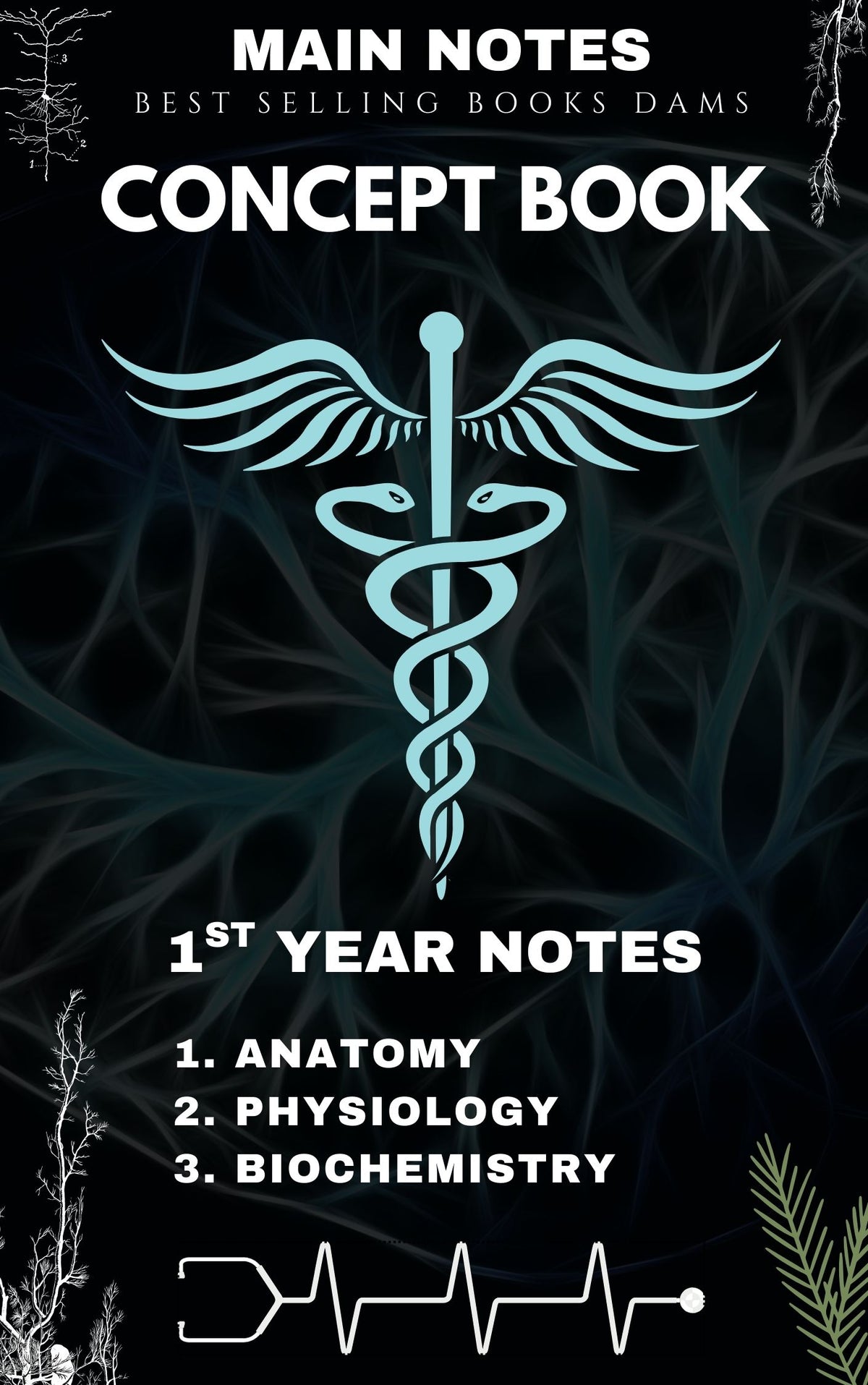 DAMS CONCEPT BOOK 2025 - First Year MBBS Notes – Anatomy, Physiology ...