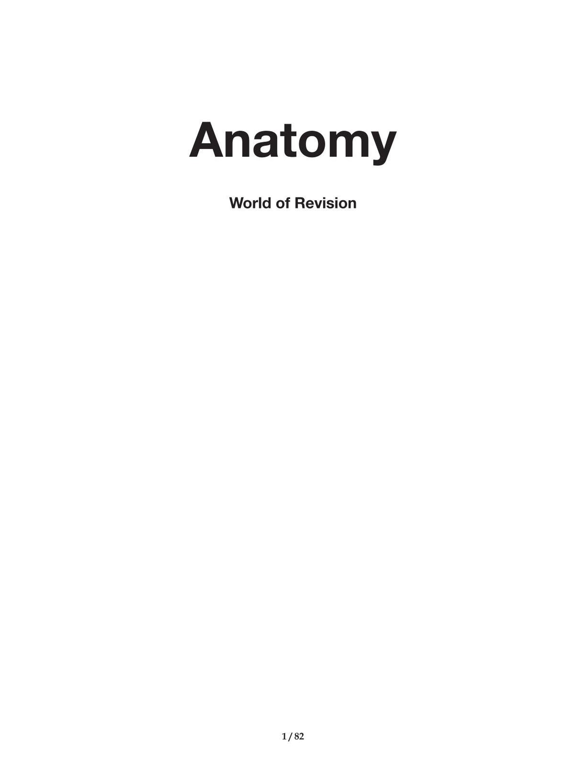 World of Revision - Full Set - New Special Offers