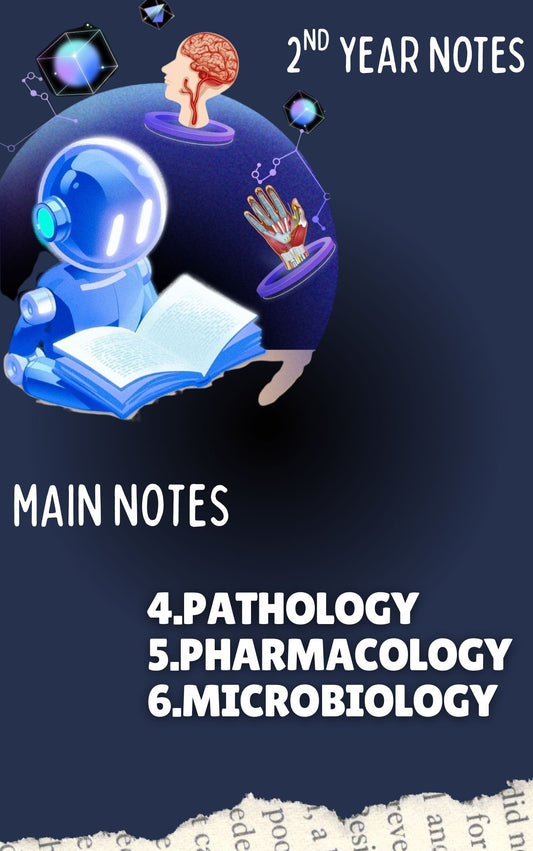 DAMS MAIN NOTES 2025 - Second Year MBBS Notes – Pathology, Pharmacology & Microbiology