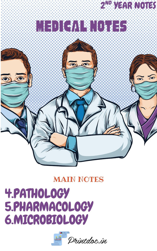 Cerebel Notes 2023 - Second Year MBBS Notes – Pathology, Pharmacology & Microbiology