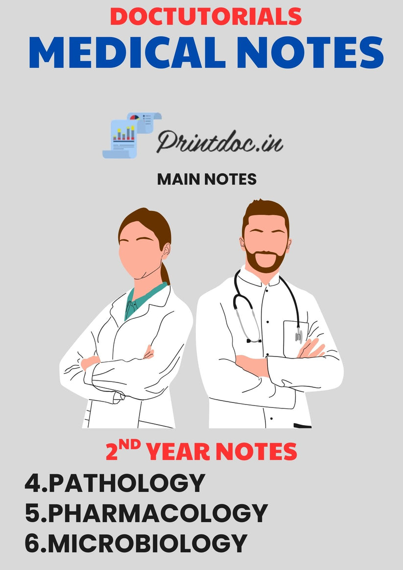 Doc Tutorial - Second Year MBBS Notes – Pathology, Pharmacology & Micr ...