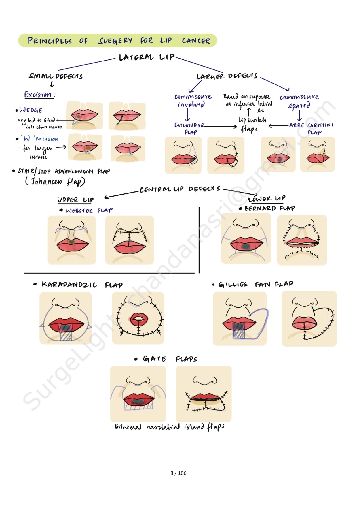 CANCER OF THE HEAD & NECK - Surgery Notes GMC