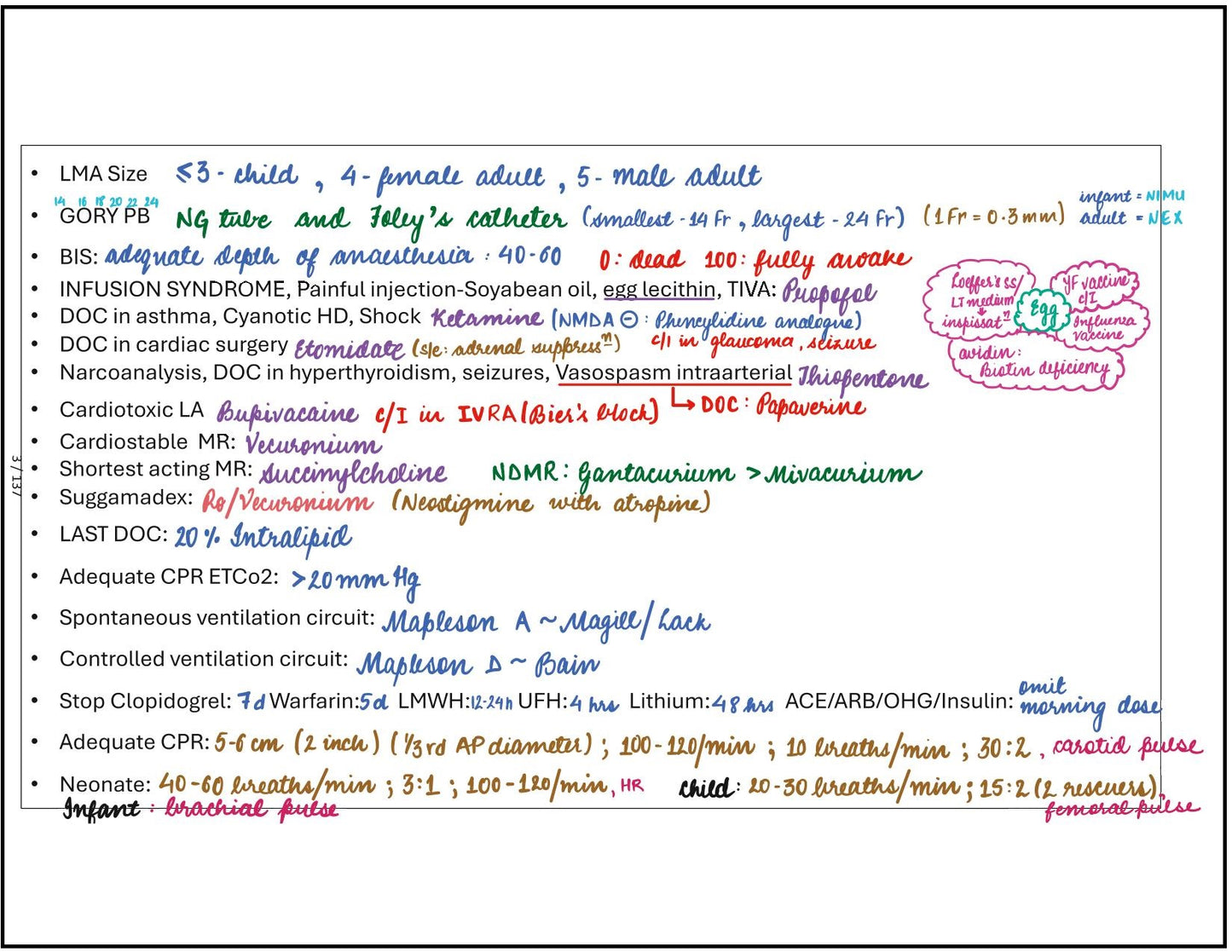 BTR CHOTTI COPY Revision Notes ANOTATED Notes BY DR. ZAINAB VORA (New Offer)