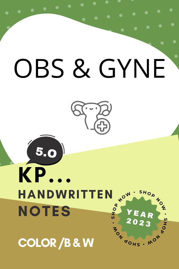 KP 5.0 Rapid Revision - OBS & GYNE