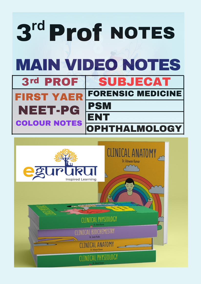 E-Guru - Forensic Medicine - PSM - ENT and Ophthalmology - Essential G ...
