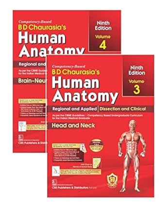 HUMAN ANATOMY  VOL-3,4