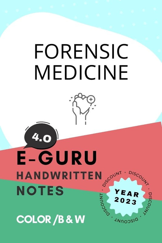 E-GURU -4-0 FORENSIC MEDICINE