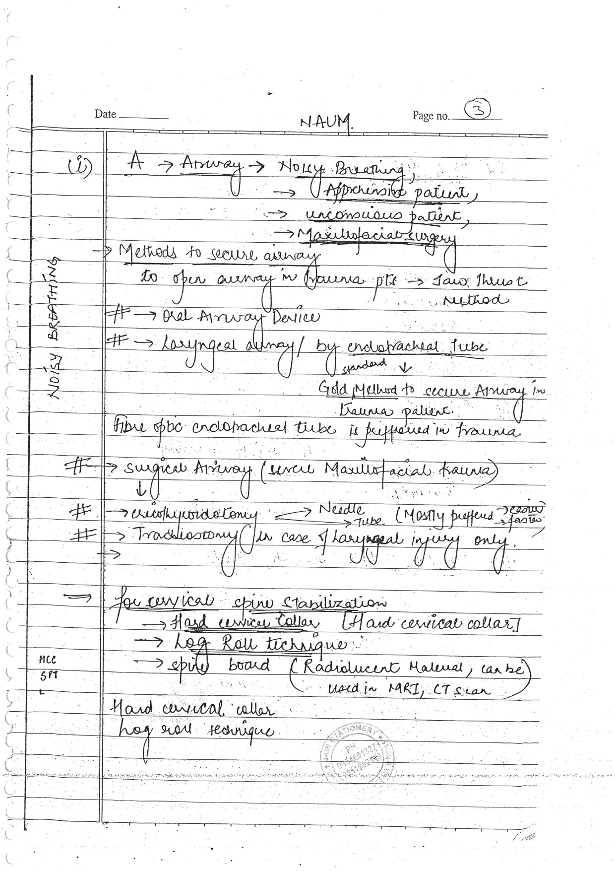 GENERAL SURGERY - BDS Dental Notes