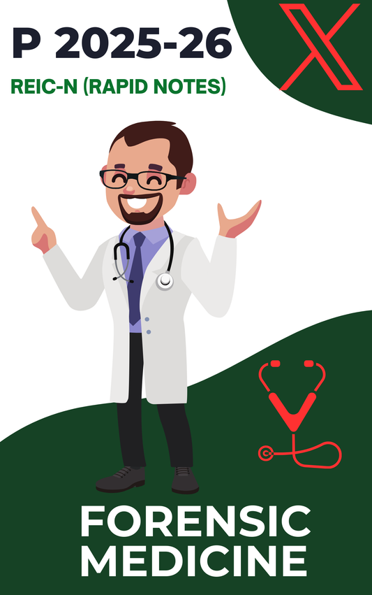 FORENSIC MEDICINE - REIG-N - Rapid Revision Notes