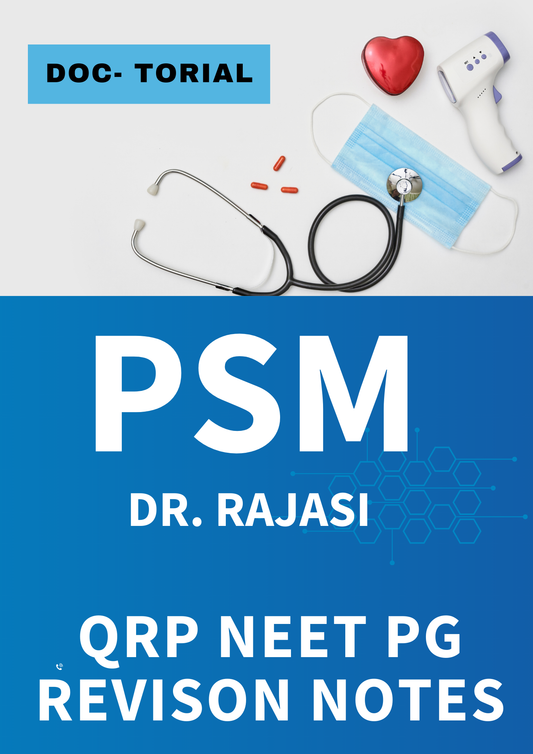 PSM - DOC TUTORIAL QRP - Rapid Revision Notes