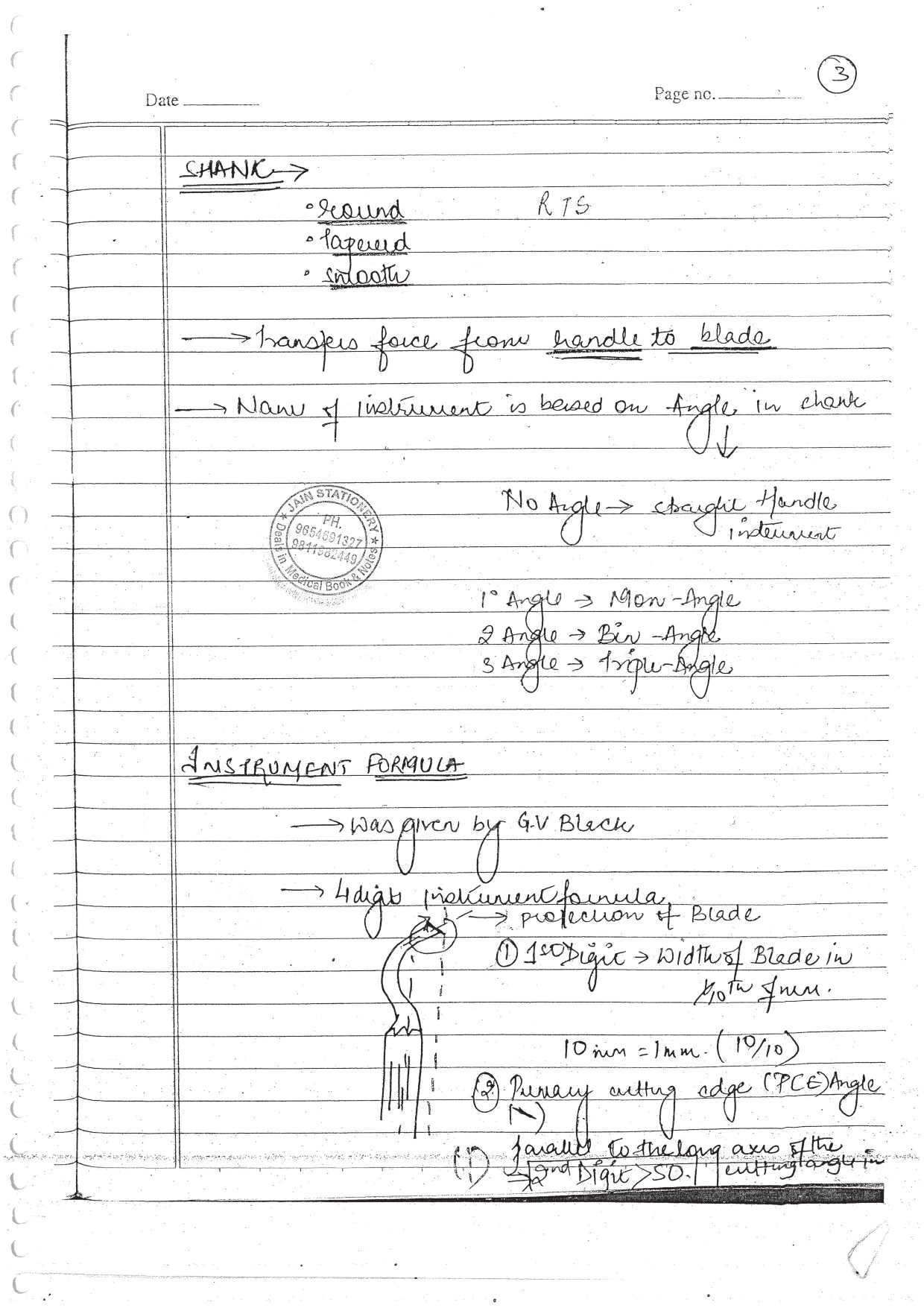 OPERATIVE DENTISTRY - BDS Dental Notes