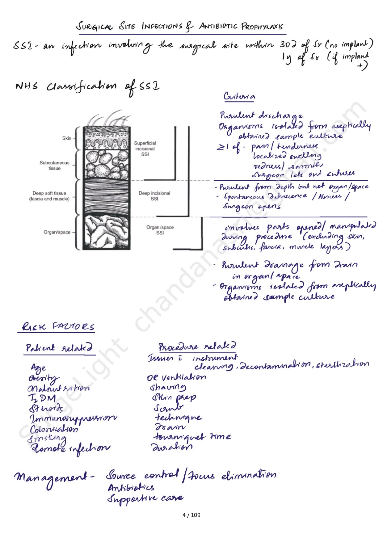 SURGICAL SAFETY CHECKLIST - Surgery Notes GMC