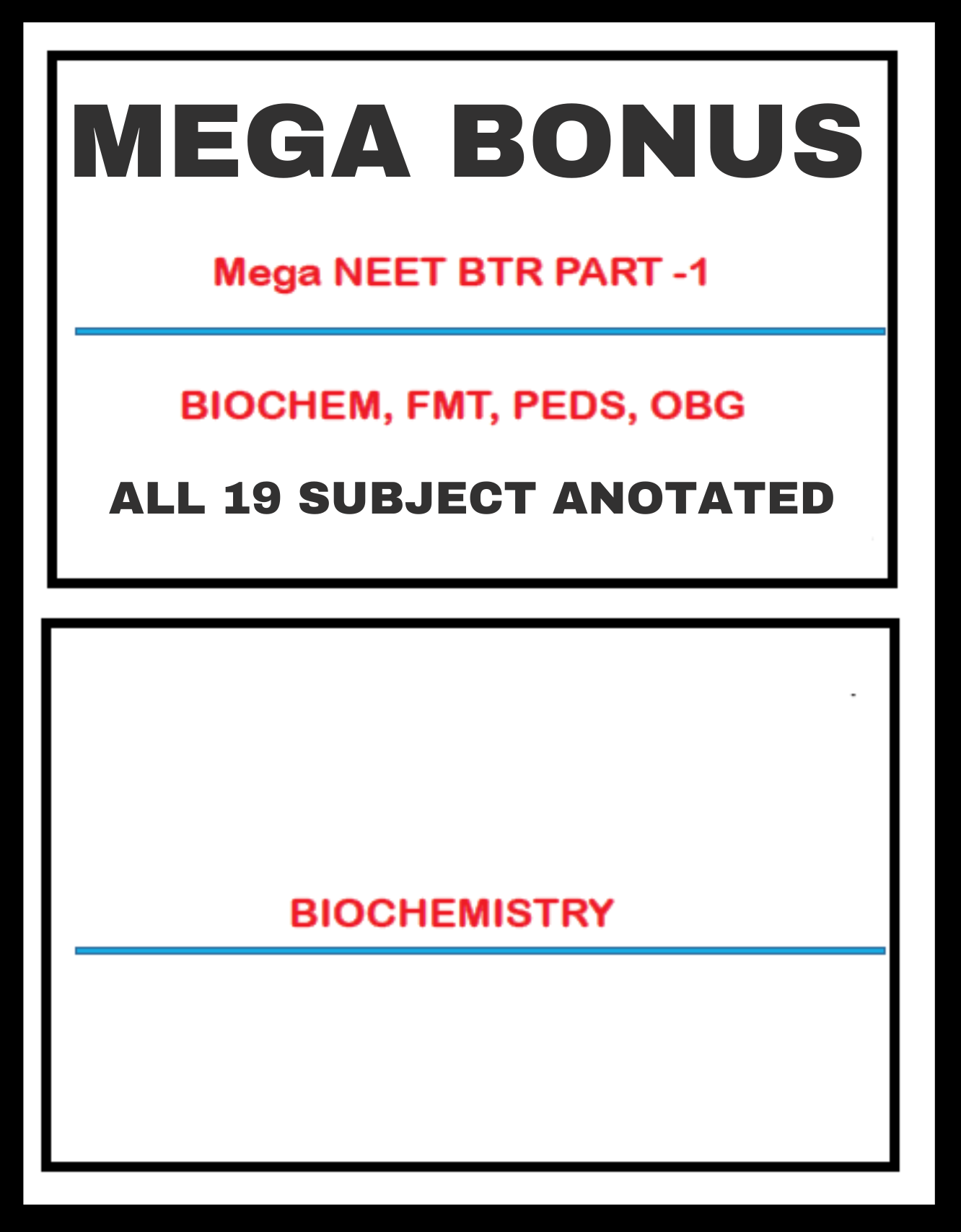 BTR 2.0 + Chhoti Copy + Mega Bonus (All Notes are Anotated) for Neet-PG BY DR. ZAINAB VORA (New Offer)