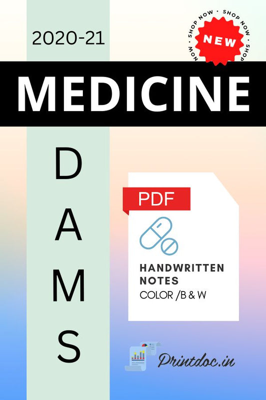 DAMS - MEDICINE - PDF