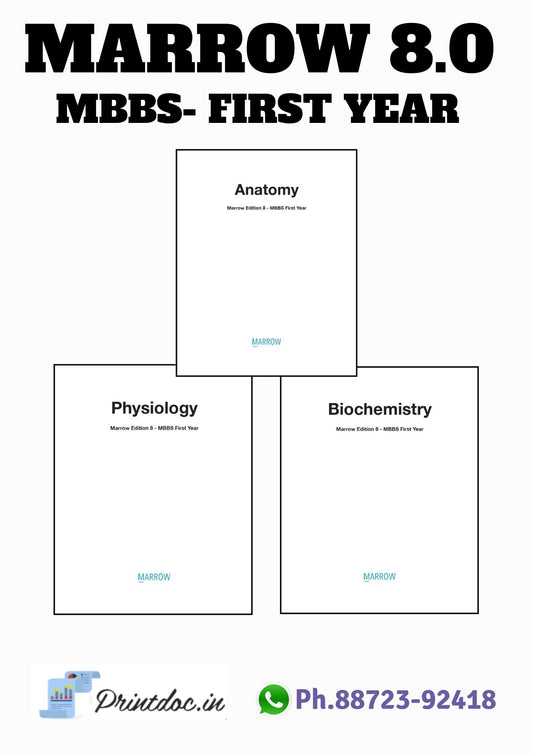 M.8 - MBBS First Year Full Notes