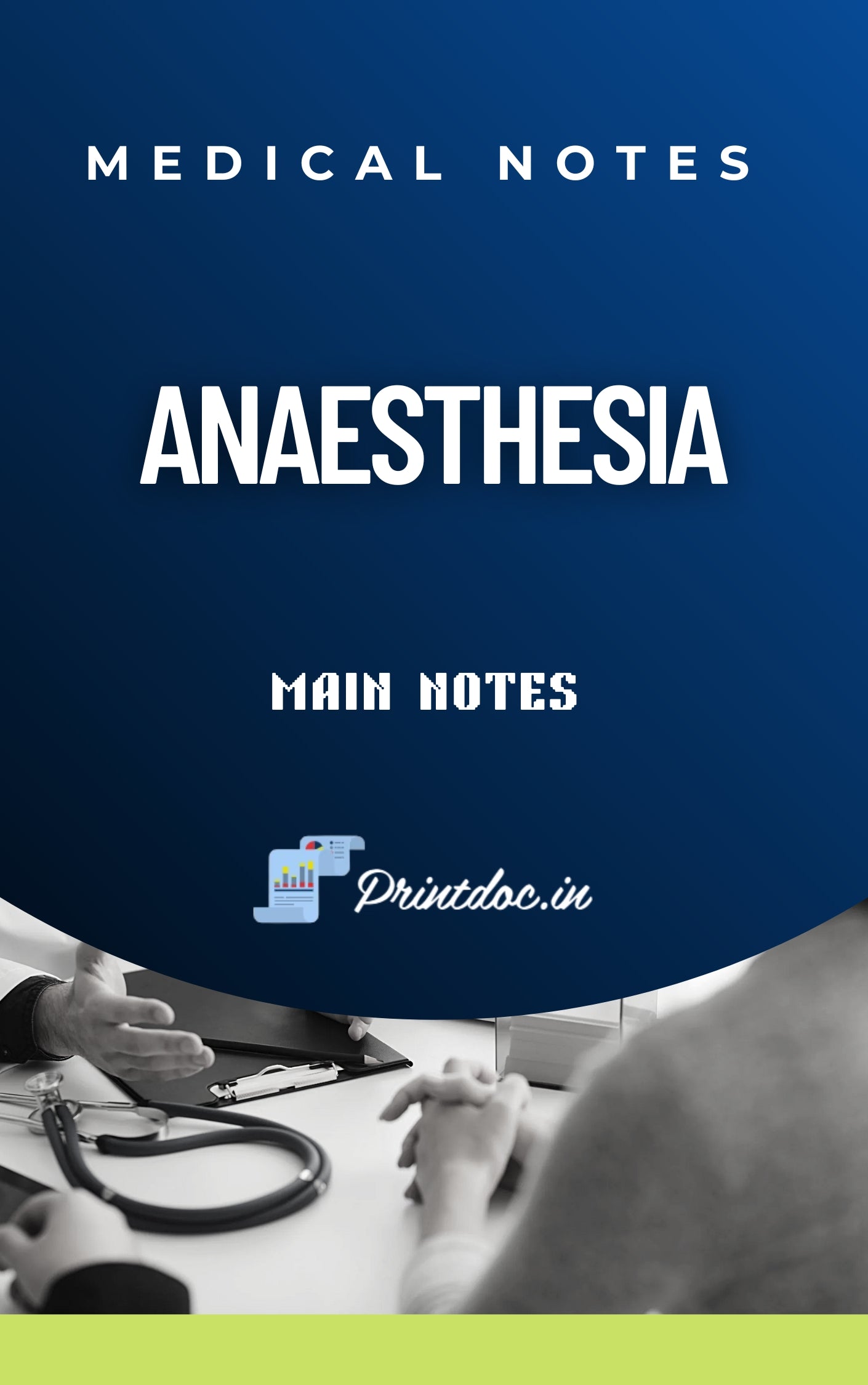 M 8.0 - ANESTHESIA