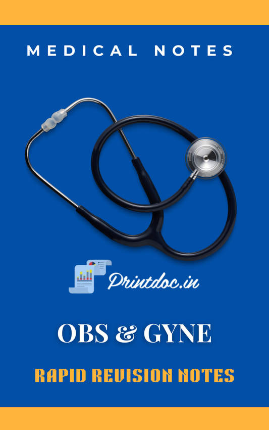 P 6-0 Rapid Revision - OBS & GYNE