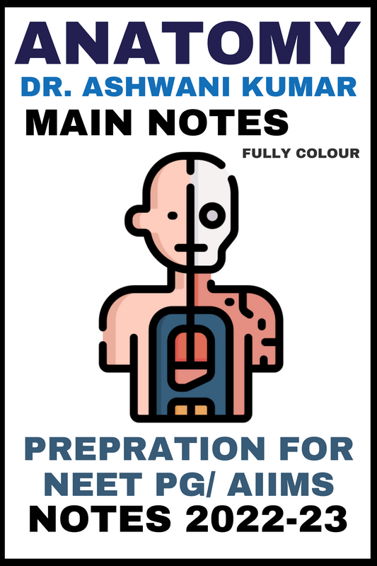Anatomy 4.0 Main Notes by Dr. Ashwani Kumar (New Offer) - PrintDoc