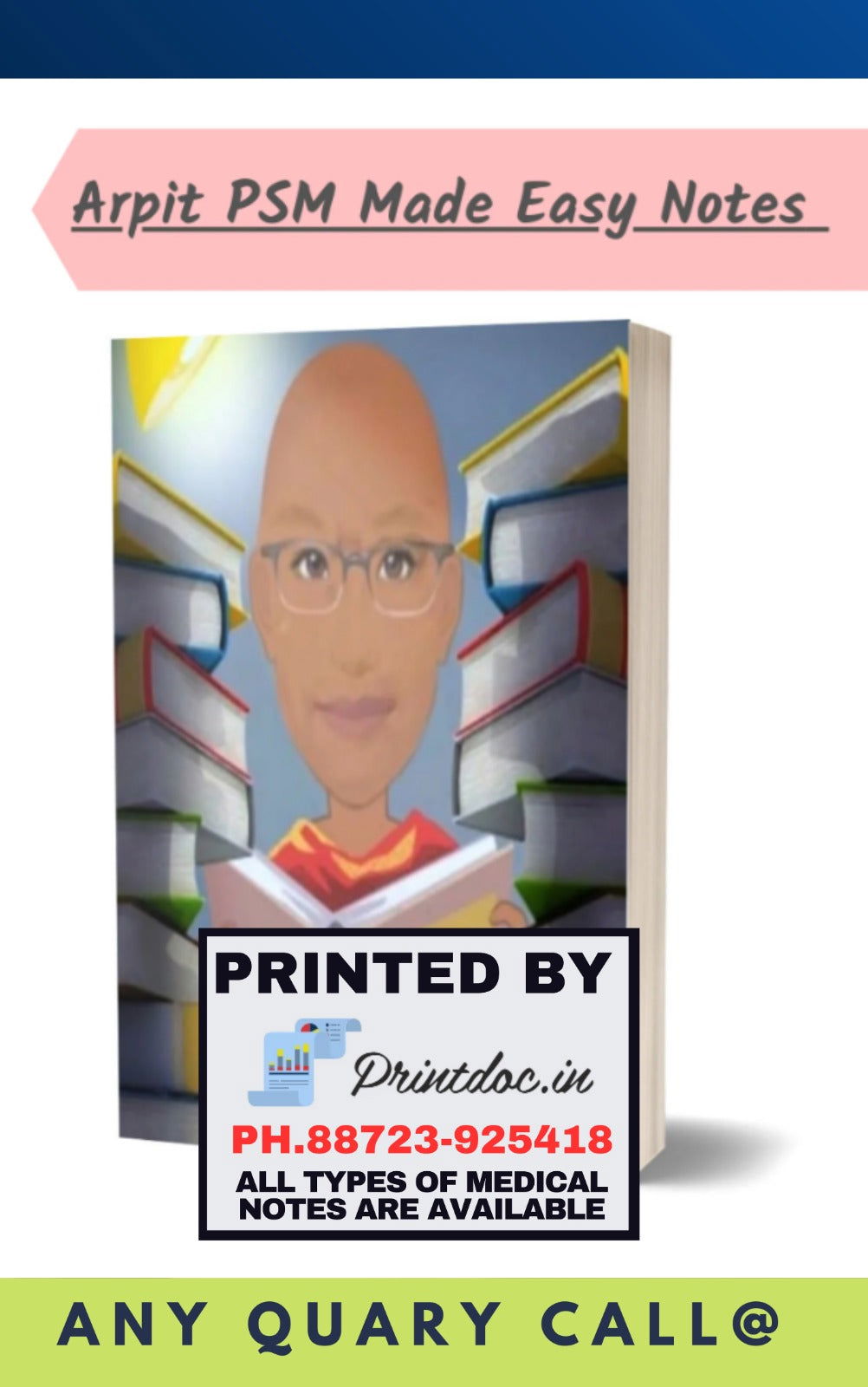 Arpit's PSM Made Easy Notes (Black and White) - PrintDoc