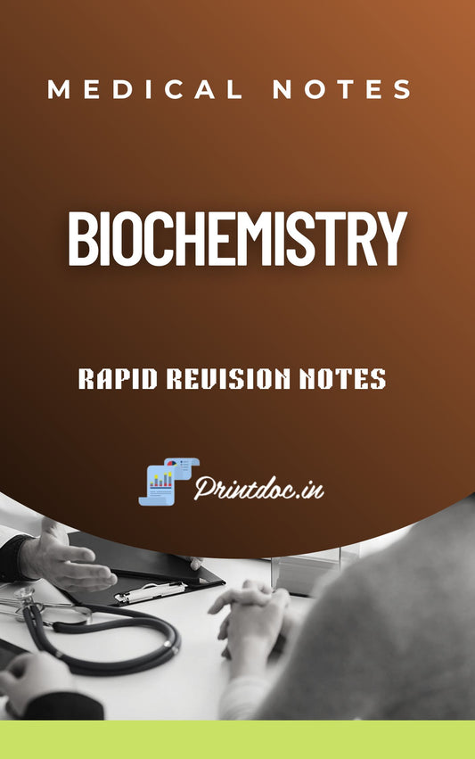 M 8.0 - Rapid Revision - BIOCHEMISTRY