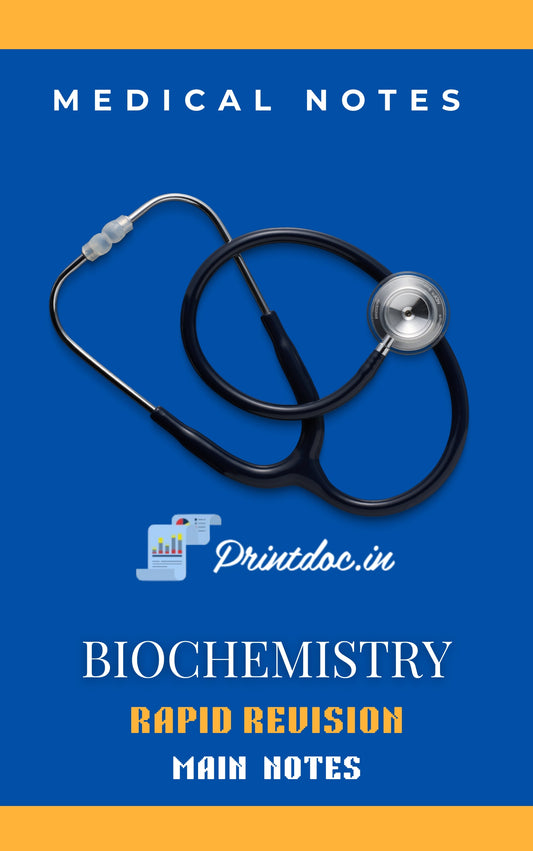 P 6-0 Rapid Revision - BIOCHEMISTRY