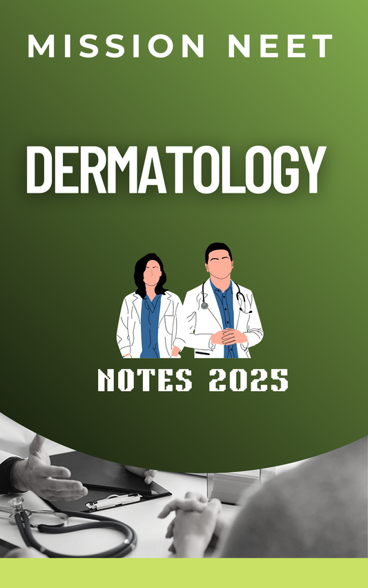 DERMATOLOGY   - Mis Notes