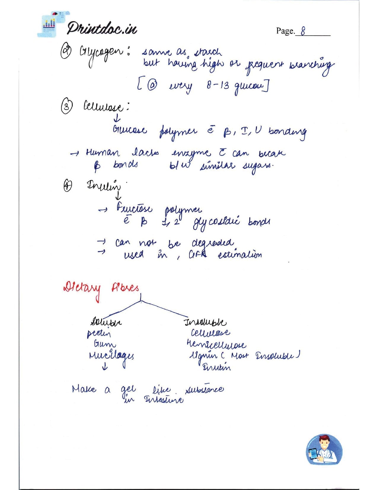 DAMS - BIOCHEMISTRY NOTES 2022-23 - PrintDoc