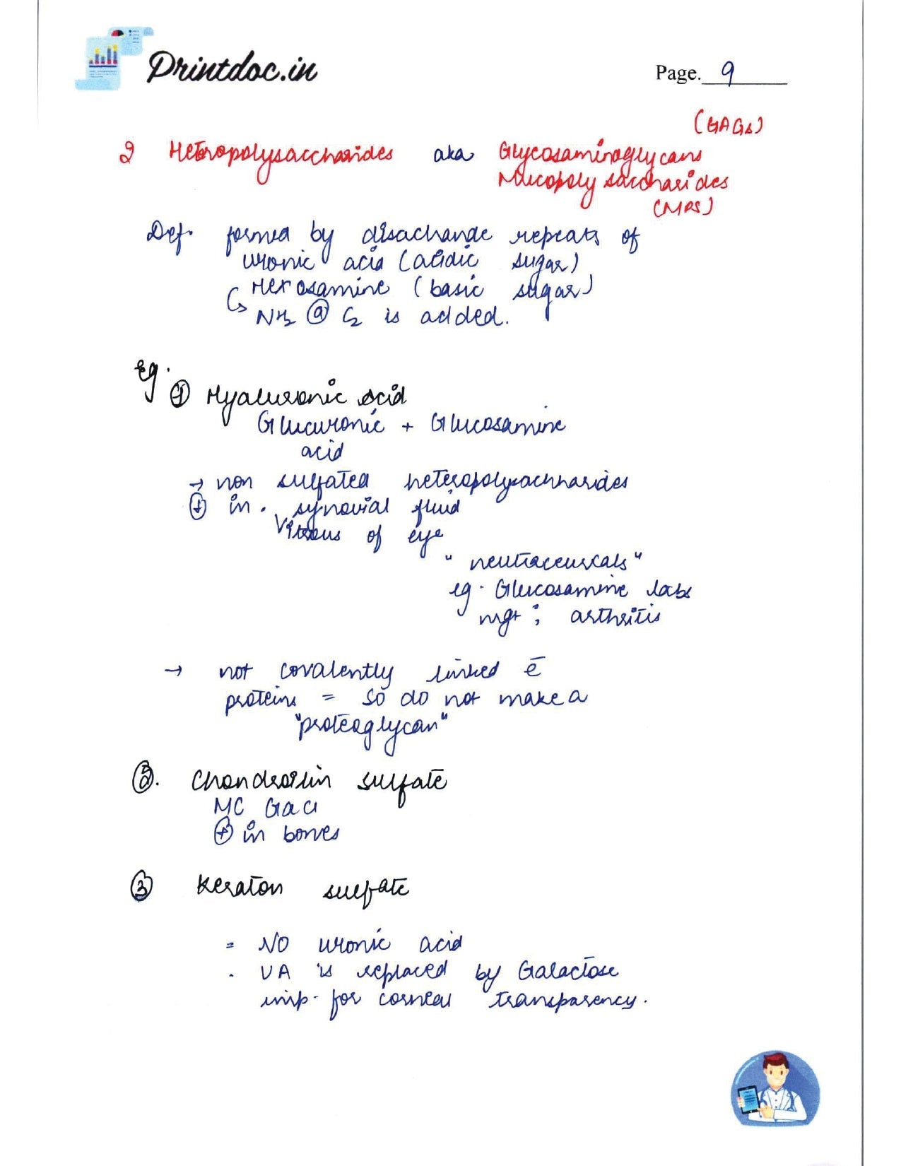 DAMS - BIOCHEMISTRY NOTES 2022-23 - PrintDoc