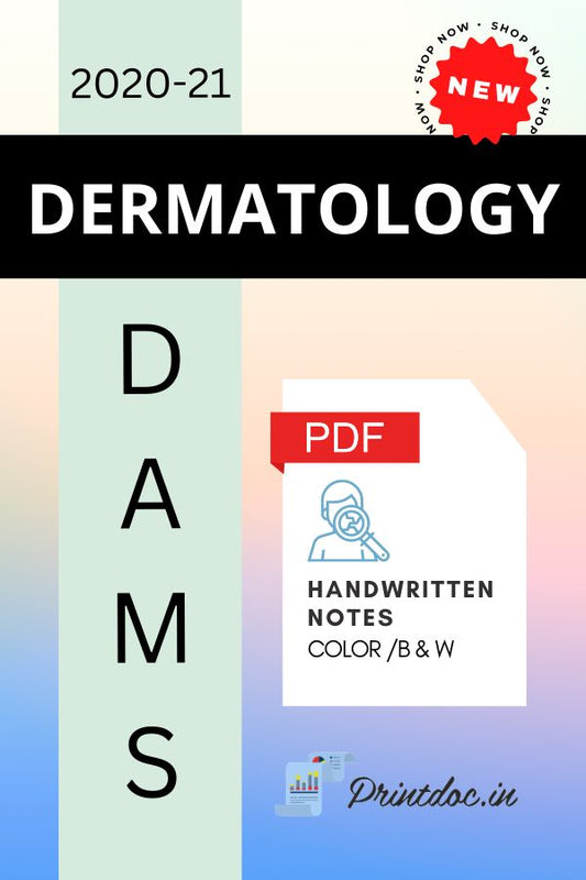 DAMS - DERMATOLOGY - PDF - PrintDoc