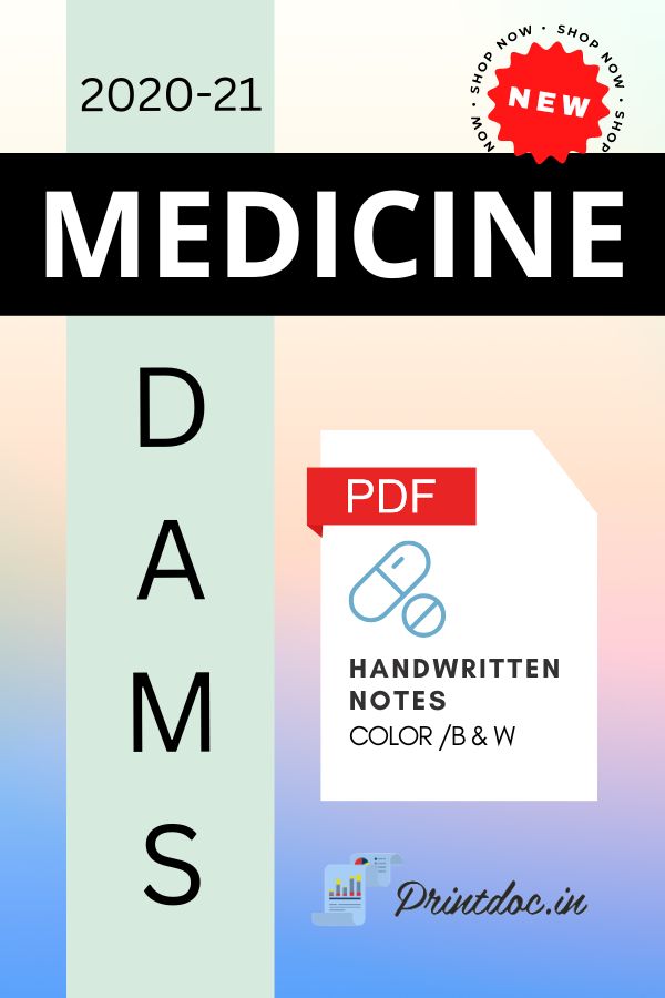 DAMS - MEDICINE - PDF - PrintDoc