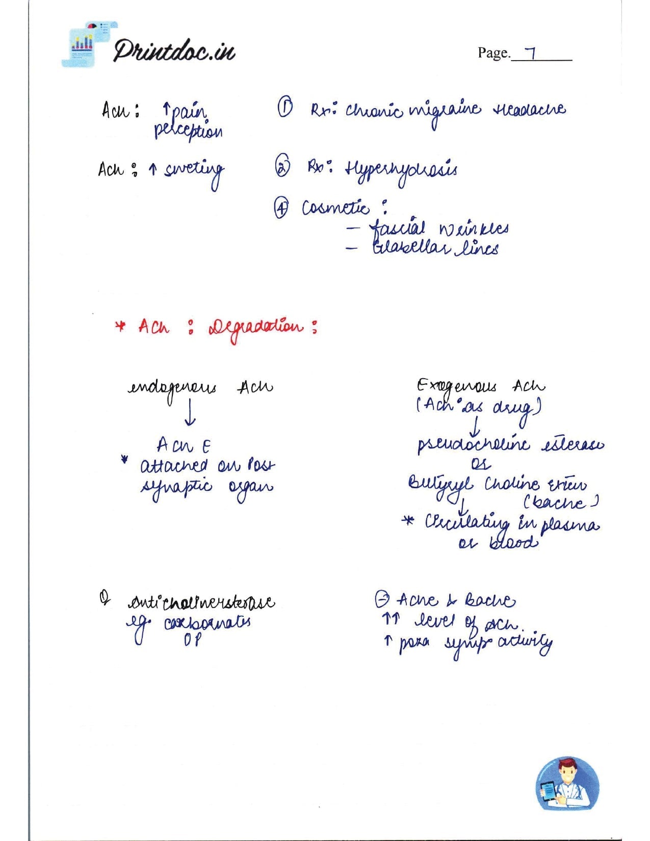 DAMS - PHARMACOLOGY NOTES 2022-23 - PrintDoc