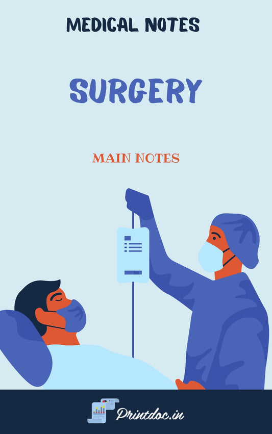 DAMS - SURGERY NOTES 2023 - PrintDoc